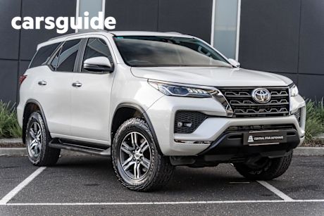 White 2021 Toyota Fortuner Wagon GXL