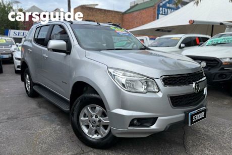 Silver 2013 Holden Colorado 7 Wagon LT (4x4) RG MY13 7SEAT WAGON
