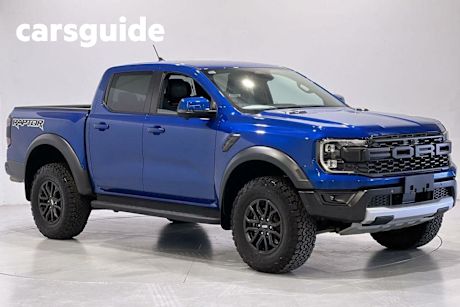 Blue 2024 Ford Ranger Double Cab Pick Up Raptor 3.0 (4X4)