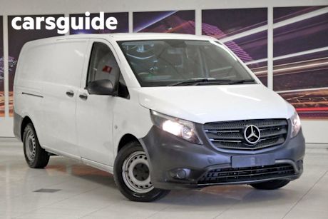 White 2018 Mercedes-Benz Vito Van 114 Bluetec LWB