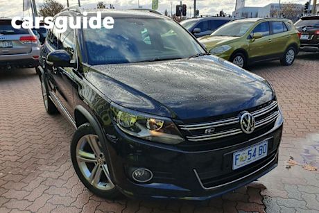 Black 2016 Volkswagen Tiguan Wagon 132 TSI (4X4)