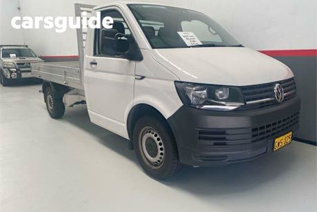 White 2016 Volkswagen Transporter Cab Chassis TDI 340 LWB