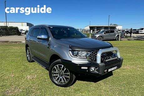 Silver 2021 Ford Everest Wagon Titanium (4WD)