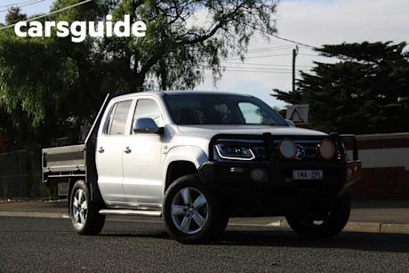 Silver 2018 Volkswagen Amarok Dual Cab Utility V6 TDI 550 Highline