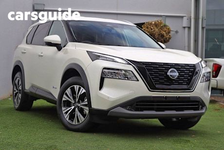 White 2024 Nissan X-Trail Wagon ST-L (4WD) E-Power (hybrid)