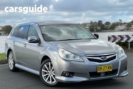 Silver 2011 Subaru Liberty Wagon 2.5I