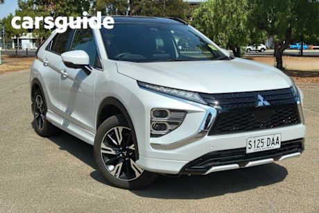 White 2024 Mitsubishi Eclipse Cross Wagon Exceed (awd)
