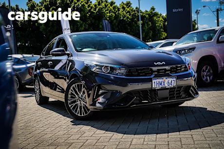 Grey 2022 Kia Cerato Hatchback Sport+