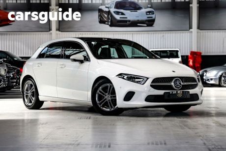 White 2020 Mercedes-Benz A180 Hatchback
