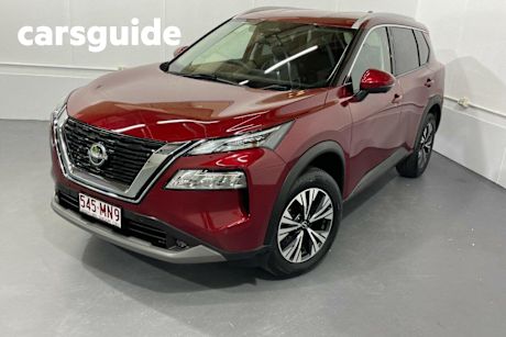 Red 2023 Nissan X-Trail Wagon ST-L (4WD) 7 Seat