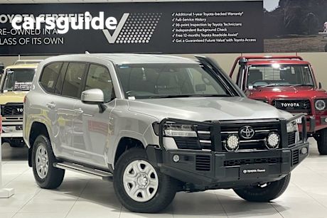 Silver 2022 Toyota Landcruiser Wagon LC300 GX (4X4)