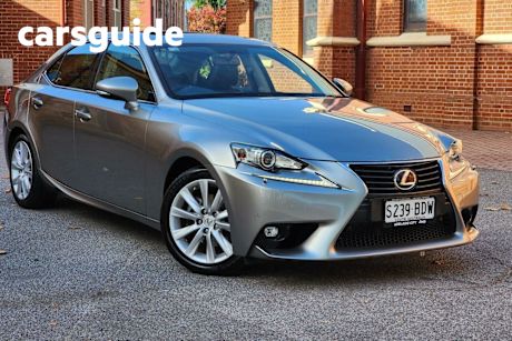 Silver 2014 Lexus IS250 Sedan Luxury