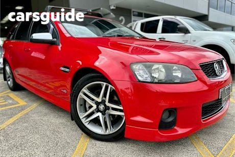 Red 2012 Holden Commodore Sportswagon SS
