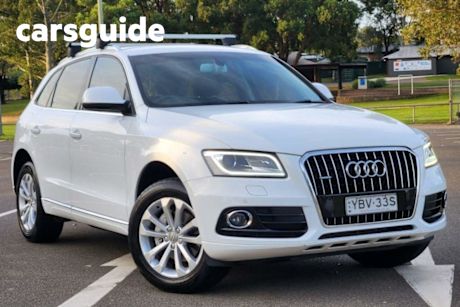 White 2014 Audi Q5 Wagon 2.0 TDI Quattro