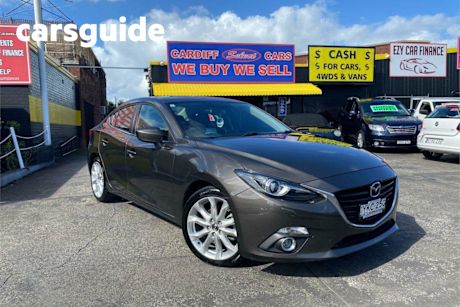 Grey 2015 Mazda 3 Sedan SP25 GT