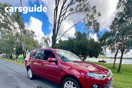 Red 2014 Ford Territory Wagon TS (rwd)