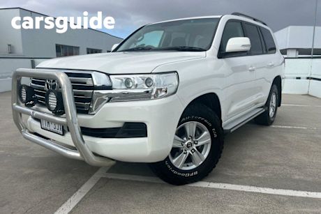 White 2017 Toyota Landcruiser Wagon GXL (4X4)