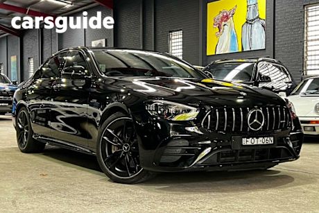 Black 2021 Mercedes-Benz E53 Saloon 4Matic+ EQ (hybrid)