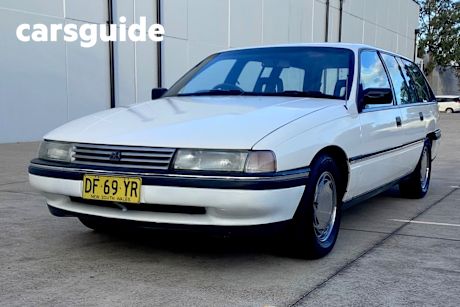 White 1991 Holden Commodore Wagon Executive