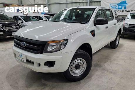 White 2011 Ford Ranger Crew Cab Pickup XL 2.2 HI-Rider (4X2)