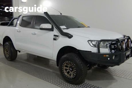 White 2017 Ford Ranger Dual Cab Utility XLT 3.2 (4X4)