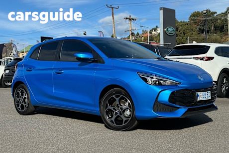 Blue 2024 MG MG3 Hatchback Excite