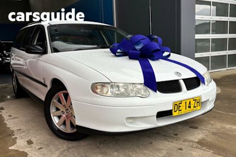 White 2001 Holden Commodore Wagon EXECUTIVE VX