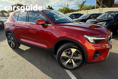 Red 2023 Volvo XC40 Wagon Ultimate B4 Bright Mhev