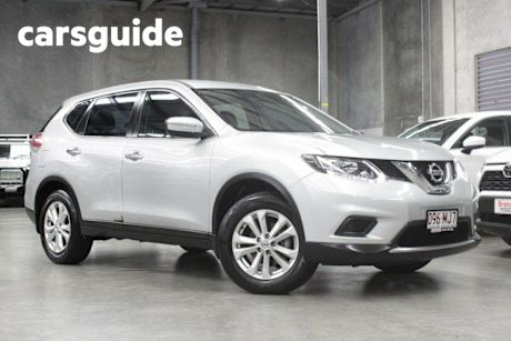Silver 2014 Nissan X-Trail Wagon ST (fwd)