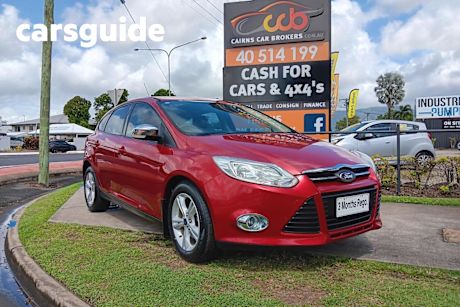 Red 2013 Ford Focus Hatchback Trend