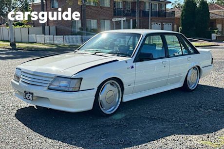 White 1984 Holden HDT Commodore Sedan SS Group III