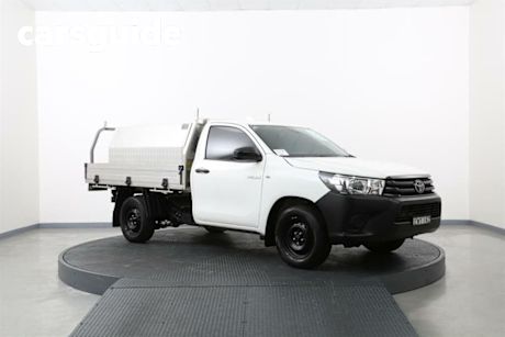White 2022 Toyota Hilux Cab Chassis Workmate (4X2)