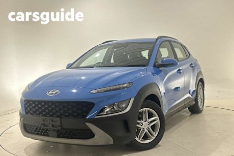 Blue 2021 Hyundai Kona Wagon (FWD)