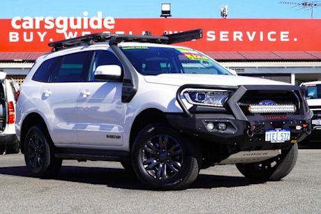 White 2021 Ford Everest Wagon Trend (4WD)