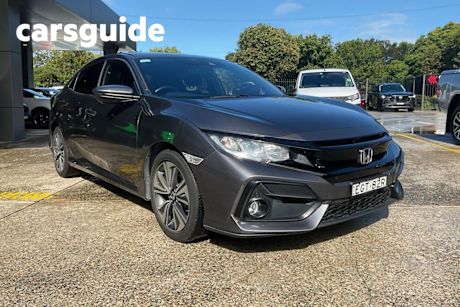 Grey 2020 Honda Civic Hatchback VTI-L
