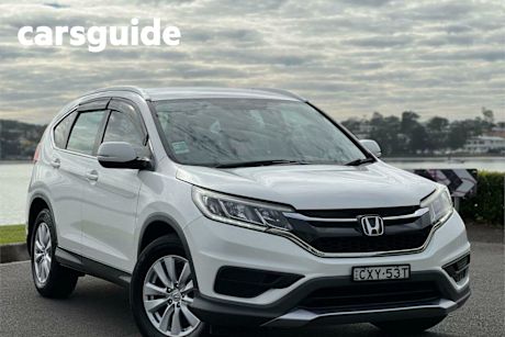 White 2015 Honda CR-V Wagon VTI (4X2)