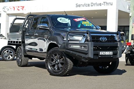 Grey 2021 Toyota Hilux Ute Tray