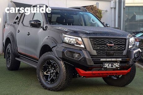 Black 2024 Nissan Navara Dual Cab Pick-up PRO-4X Warrior (4X4)