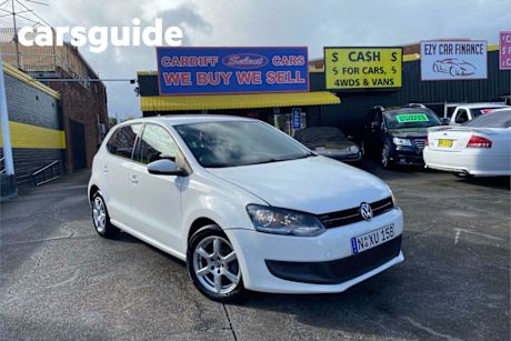 White 2012 Volkswagen Polo Hatchback 77 TSI Comfortline