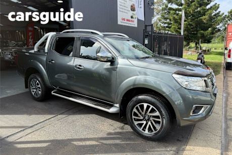 Grey 2016 Nissan Navara Dual Cab Utility ST-X (4X4)