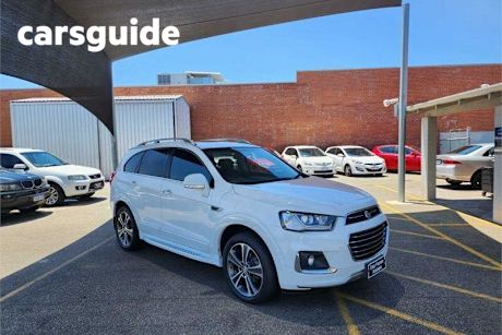 White 2017 Holden Captiva Wagon 7 LTZ (awd)