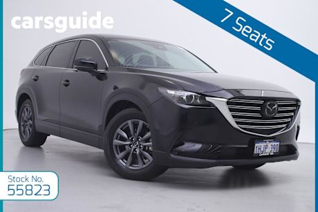 Black 2021 Mazda CX-9 Wagon Touring (awd)