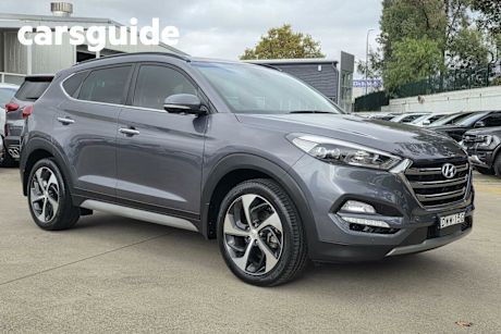 Grey 2018 Hyundai Tucson Wagon Highlander R-Series (awd)