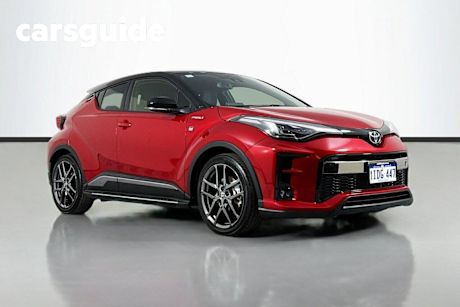 Red 2021 Toyota C-HR Wagon GR-S (2WD) Hybrid