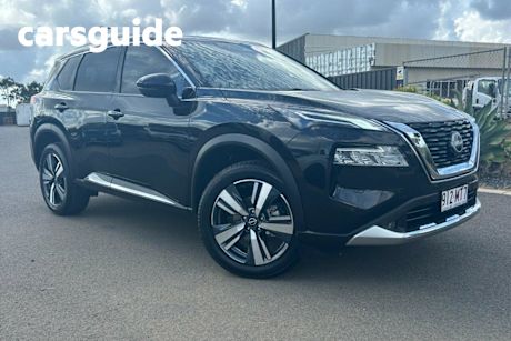 Black 2023 Nissan X-Trail Wagon TI (4WD)