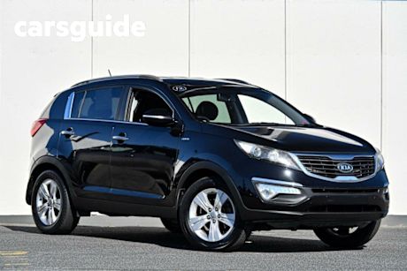 Black 2010 Kia Sportage Wagon SLI (awd)