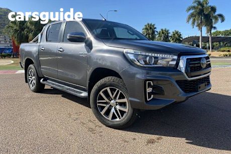 Grey 2019 Toyota Hilux Double Cab Pick Up SR5 (4X4)