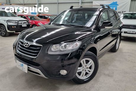 Black 2011 Hyundai Santa FE Wagon SLX Crdi (4X4)