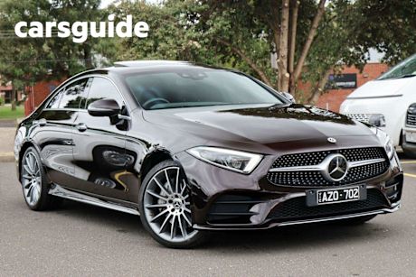 Red 2019 Mercedes-Benz CLS450 Coupe 4Matic