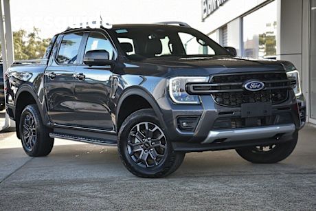 Grey 2023 Ford Ranger Double Cab Pick Up Wildtrak 3.0 (4X4)